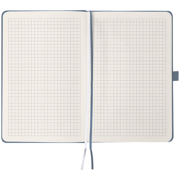 Notebook Axent Partner 8201-62-A, 125x195 mm, 96 sheets,  squared, grey