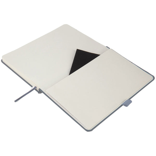 Notebook Axent Partner 8201-62-A, 125x195 mm, 96 sheets,  squared, grey