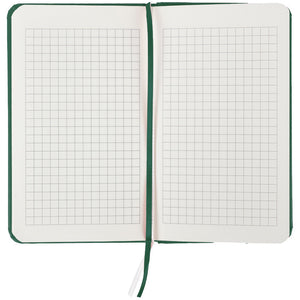 Notizbuch Axent Partner 8301-61-A, 95x140 mm, 96 Blatt, Zelle, waldgrün