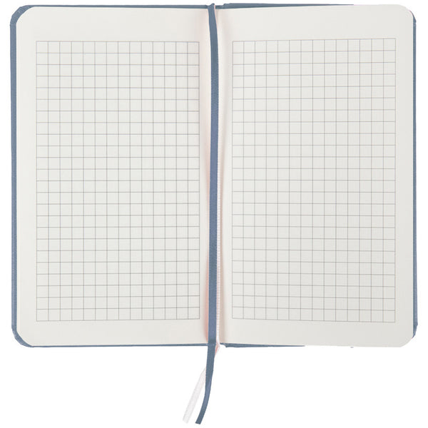 Notizbuch Axent Partner 8301-62-A, 95x140 mm, 96 Blatt, Zelle, grau