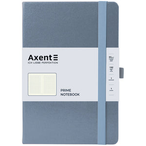 Notebook Axent Partner Prime 8305-62-A, 145x210 mm, 96 sheets,  squared, grey