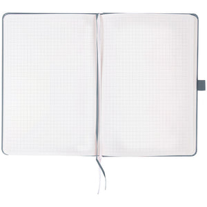 Notebook Axent Partner Prime 8305-62-A, 145x210 mm, 96 sheets,  squared, grey