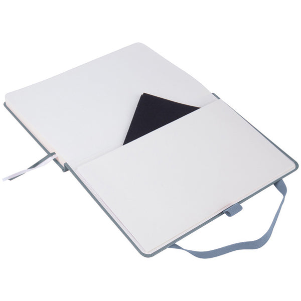 Notebook Axent Partner Prime 8305-62-A, 145x210 mm, 96 sheets,  squared, grey