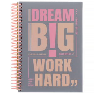 Notebook with dividers Axent 8405-10-A, A5, 120 sheets, squared, grey