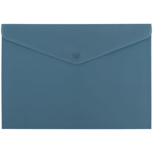 Knopfmappe Axent Morandi blau 1412-12-A, A4