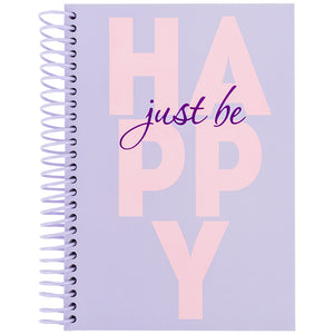 Spiral notebook Axent Happy 8464-2-A, A5, 120 sheets, squared, hard cover