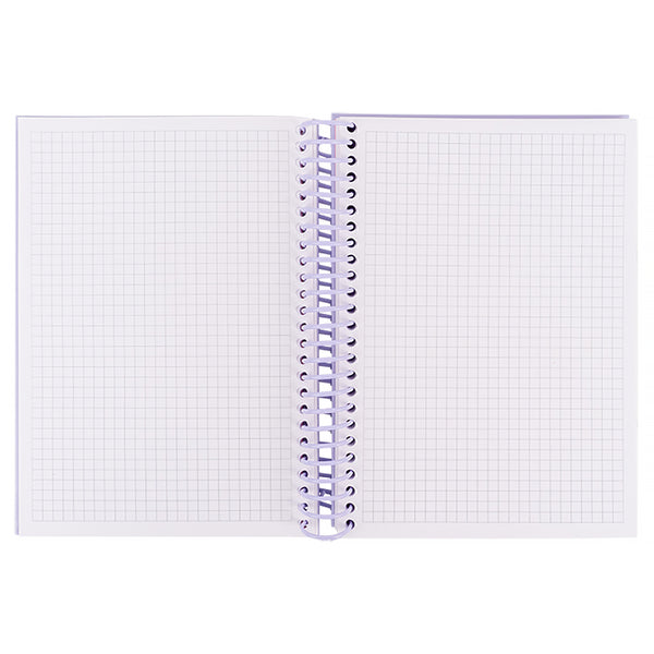 Spiral notebook Axent Happy 8464-2-A, A5, 120 sheets, squared, hard cover