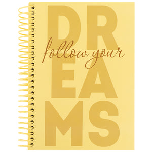 Spiral notebook Axent Dreams 8464-4-A, A5, 120 sheets, squared, hard cover