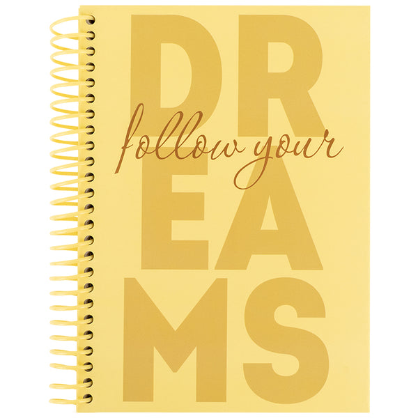 Spiral notebook Axent Dreams 8464-4-A, A5, 120 sheets, squared, hard cover