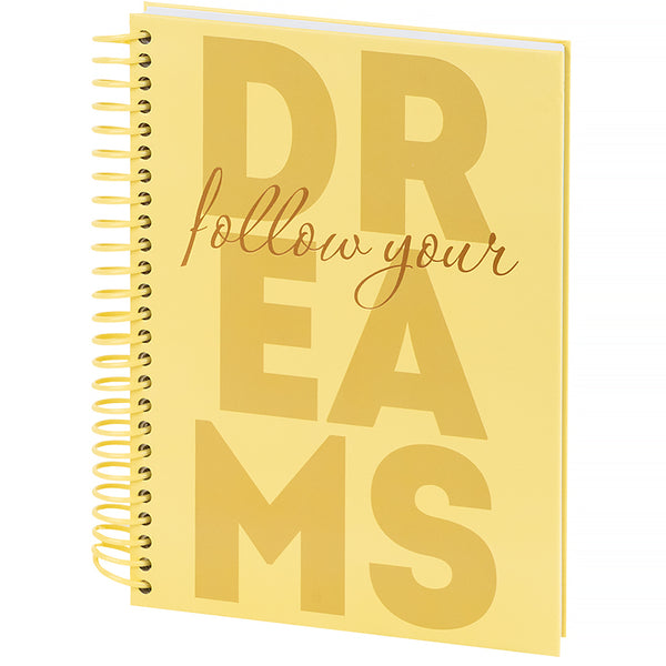 Spiral notebook Axent Dreams 8464-4-A, A5, 120 sheets, squared, hard cover
