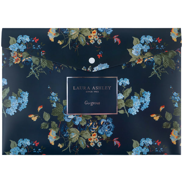 Folder with button Axent Laura Ashley, Gorgeous 1495-31-A, A4+