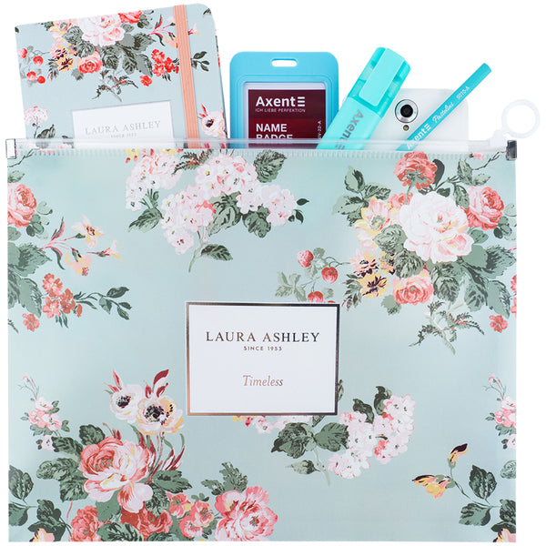 Zipper folder zip-lock Axent Laura Ashley, Timeless 1497-32-A, A4+
