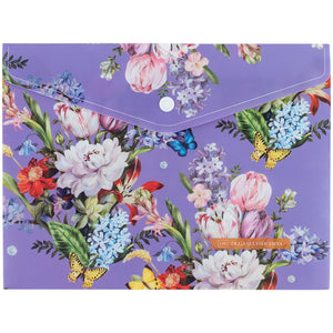 Folder with button Axent Olga Selyshcheva, Secret 1495-35-A, A4+