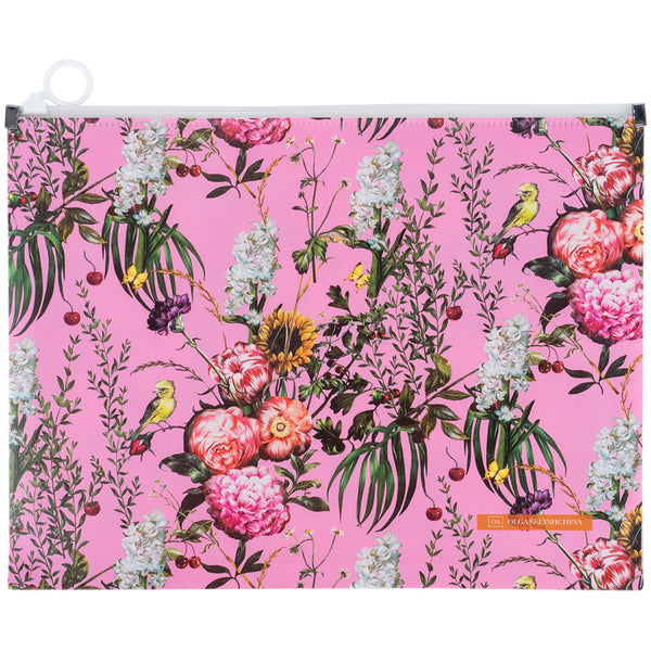 Zipper folder zip-lock Axent Olga Selyshcheva, Summer time 1497-34-A, A4+