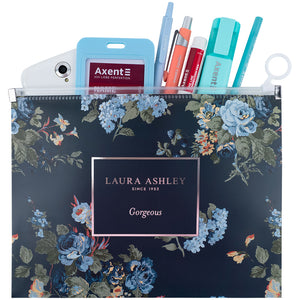 Zipper folder zip-lock Axent Laura Ashley, Gorgeous 1498-31-A, A5+