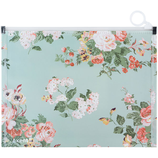 Zipper folder zip-lock Axent Laura Ashley, Timeless 1498-32-A, A5+