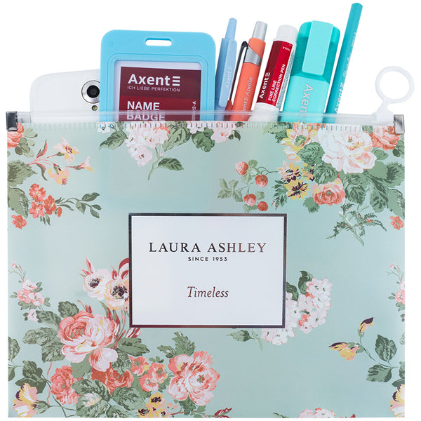 Zipper folder zip-lock Axent Laura Ashley, Timeless 1498-32-A, A5+