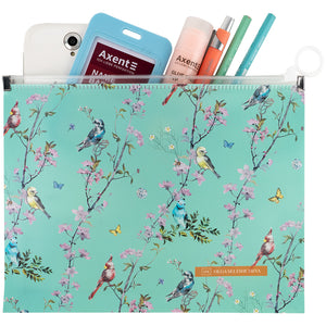 Zipper folder zip-lock Axent Olga Selyshcheva, Spring 1498-33-A, A5+