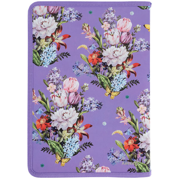 Extensional folder with zipper Axent Olga Selyshcheva, Secret Garden 1804-35-A, A4+