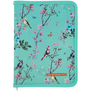 Extensional folder with zipper Axent Olga Selyshcheva, Spring 1805-33-A, A5+