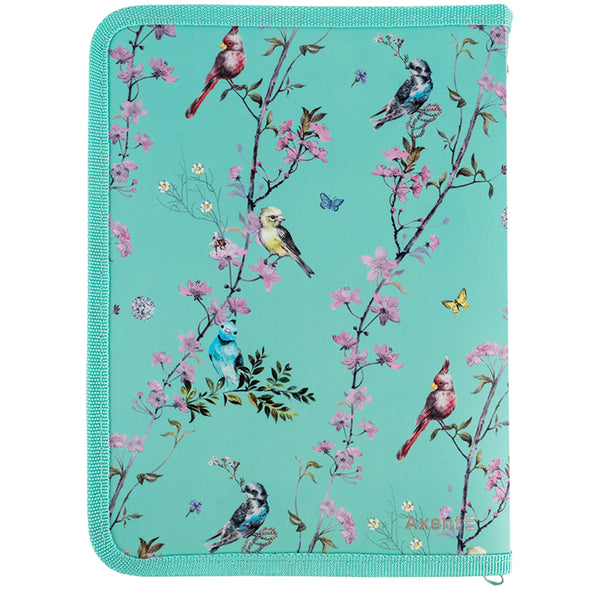 Extensional folder with zipper Axent Olga Selyshcheva, Spring 1805-33-A, A5+