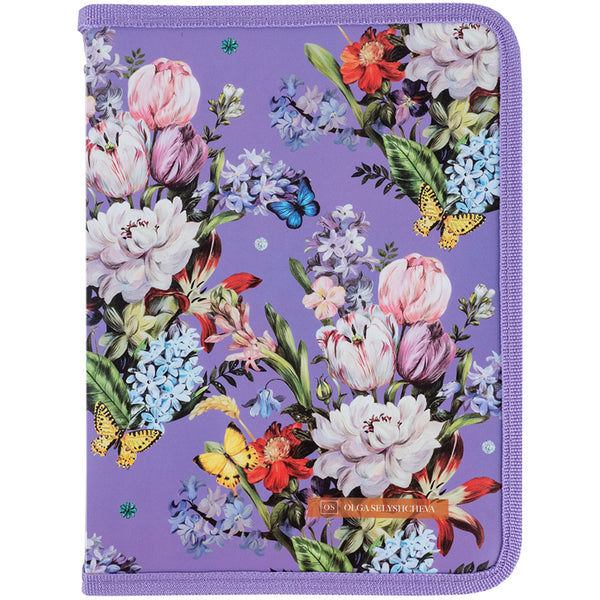 Extensional folder with zipper Axent Olga Selyshcheva, Secret 1805-35-A, A5+