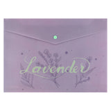 Knopfmappe Axent Lavendel-2 1495-37-A, A4