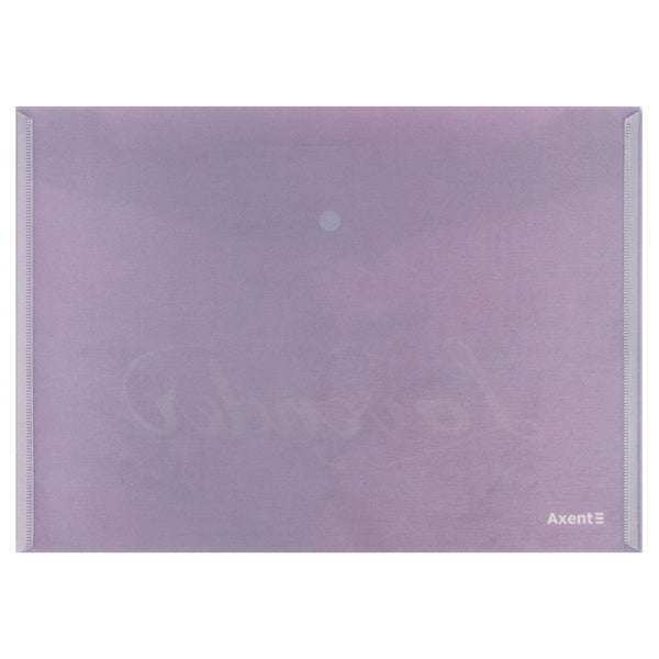 Folder with button Axent Lavender-2 1495-37-A, A4