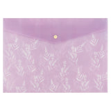 Knopfmappe Axent Lavendel-3 1495-38-A, A4