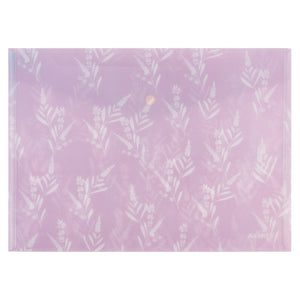 Knopfmappe Axent Lavendel-3 1495-38-A, A4