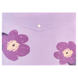 Knopfmappe Axent Lavendel-4 1495-39-A, A4