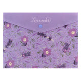 Folder with button Axent Lavender-1 1496-36-A, A5+