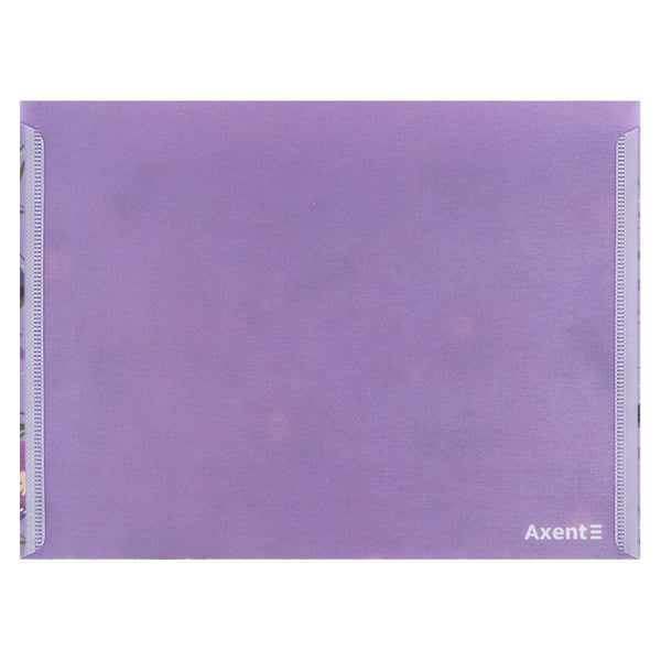 Folder with button Axent Lavender-1 1496-36-A, A5+