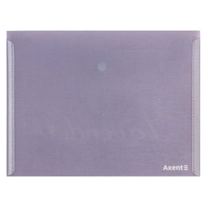 Folder with button Axent Lavender-2 1496-37-A, A5+