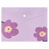 Folder with button Axent Lavender-4 1496-39-A, A5+