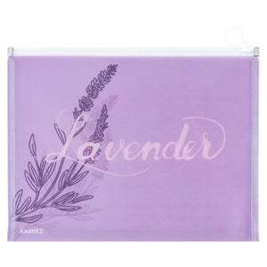 Zipper folder zip-lock Axent Lavender-1 1497-36-A, A4+