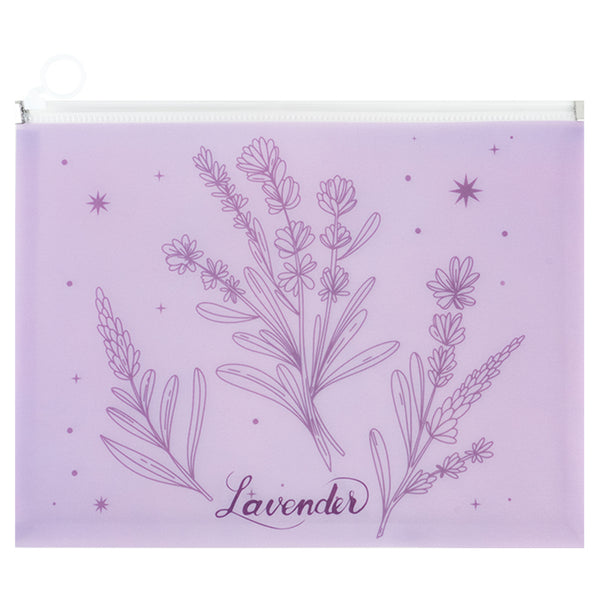 Zipper folder zip-lock Axent Lavender-2 1497-37-A, A4+
