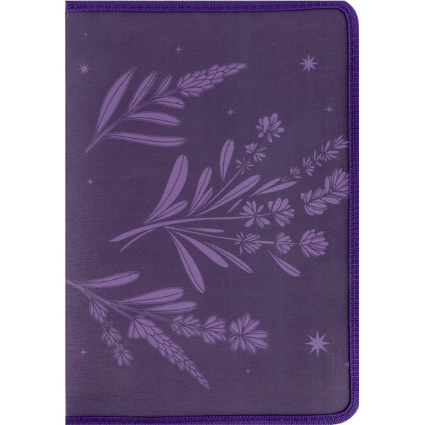 Extensional folder with zipper Axent Lavender-1 1804-36-A, A4+