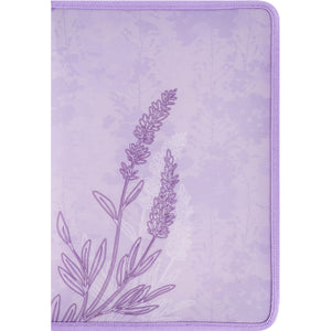Extensional folder with zipper Axent Lavender-2 1804-37-A, A4+