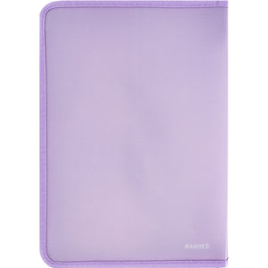 Extensional folder with zipper Axent Lavender-2 1804-37-A, A4+