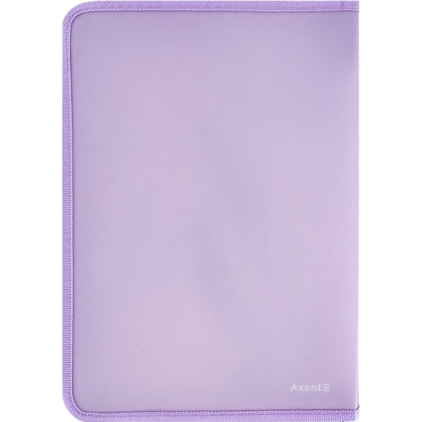 Extensional folder with zipper Axent Lavender-2 1804-37-A, A4+
