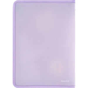 Extensional folder with zipper Axent Lavender-3 1804-38-A, A4+