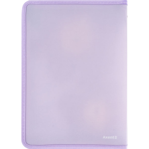 Extensional folder with zipper Axent Lavender-3 1804-38-A, A4+