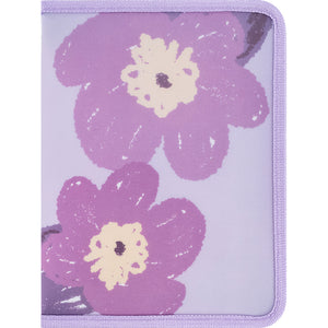 Extensional folder with zipper Axent Lavender-3 1805-38-A, A5+