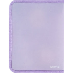 Extensional folder with zipper Axent Lavender-3 1805-38-A, A5+