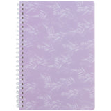 Spiral notebook Axent Lavender 1 8033-1-A, A5, 80 sheets, squared, plastic cover