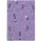 Spiral notebook Axent Lavender 2 8033-2-A, A5, 80 sheets, squared, plastic cover