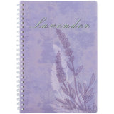 Spiral notebook Axent Lavender 3 8033-3-A, A5, 80 sheets, squared, plastic cover