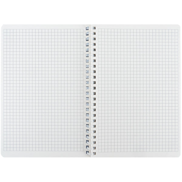 Spiral notebook Axent Lavender 4 8033-4-A, A5, 80 sheets, squared, plastic cover