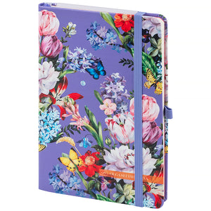 Notebook Partner Olga Selyshcheva, Secret Garden 8621-2-A-OS, 125x195 mm, 96 sheets,  squared